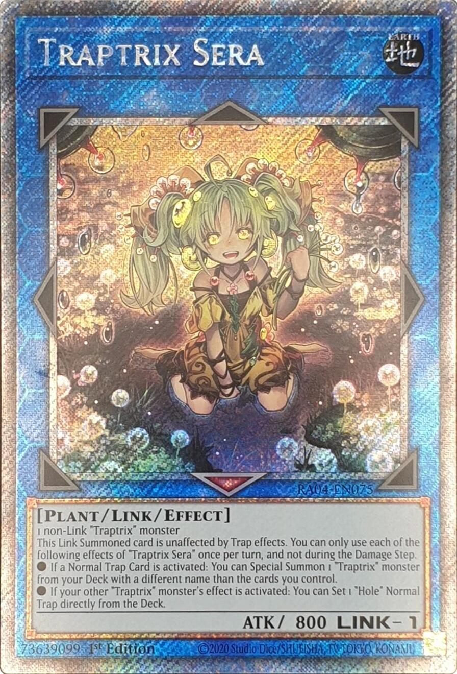 Traptrix Sera [RA04-EN075] Platinum Secret Rare | Exor Games Truro