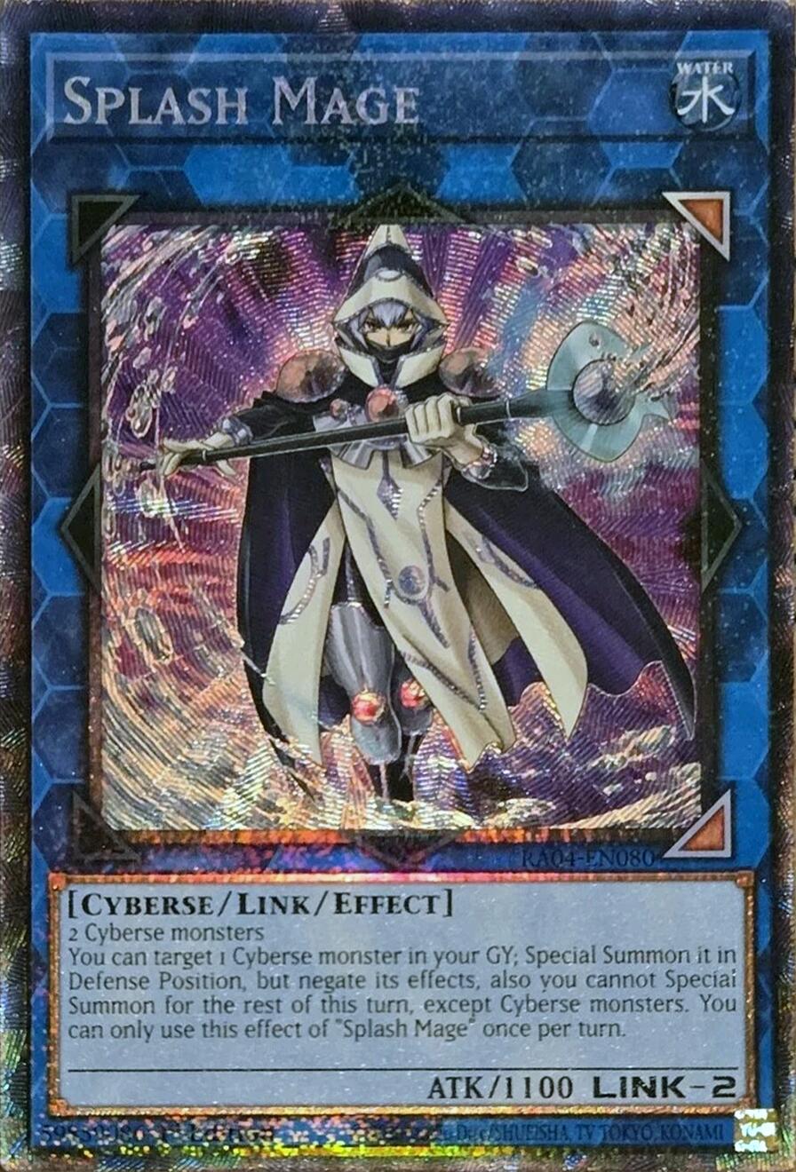 Splash Mage [RA04-EN080] Prismatic Collector's Rare | Exor Games Truro