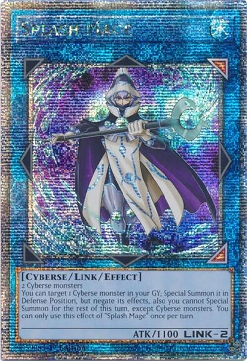 Splash Mage [RA04-EN080] Quarter Century Secret Rare | Exor Games Truro