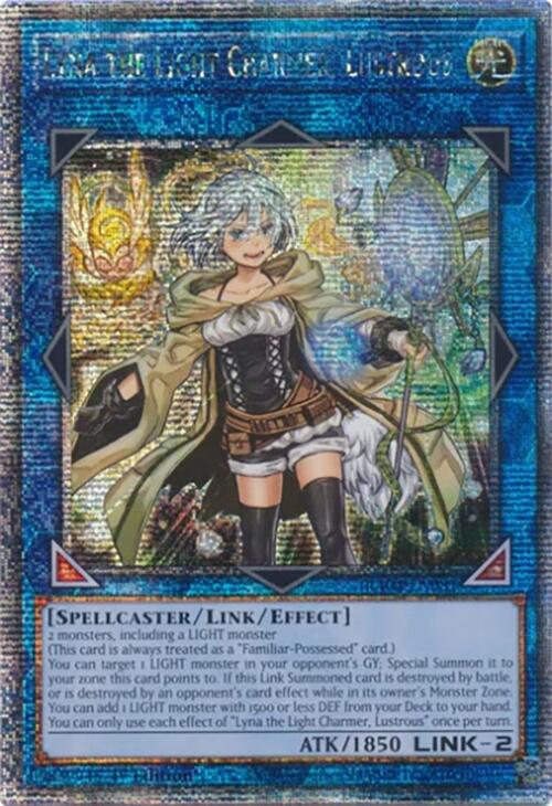 Lyna the Light Charmer, Lustrous [RA04-EN081] Quarter Century Secret Rare | Exor Games Truro