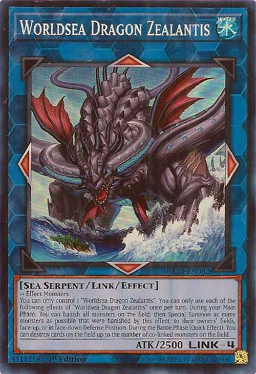 Worldsea Dragon Zealantis [RA04-EN082] Super Rare | Exor Games Truro