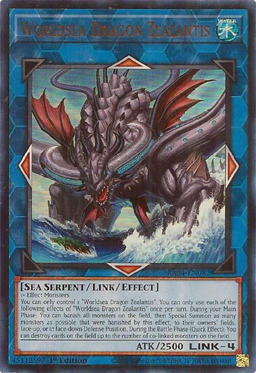 Worldsea Dragon Zealantis [RA04-EN082] Ultra Rare | Exor Games Truro