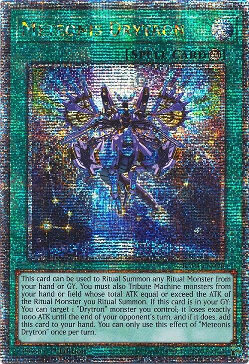 Meteonis Drytron [RA04-EN096] Quarter Century Secret Rare | Exor Games Truro