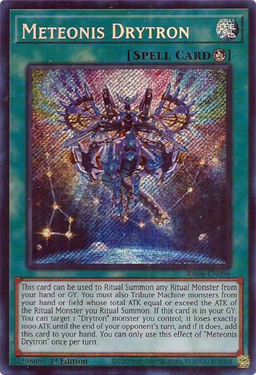 Meteonis Drytron [RA04-EN096] Secret Rare | Exor Games Truro