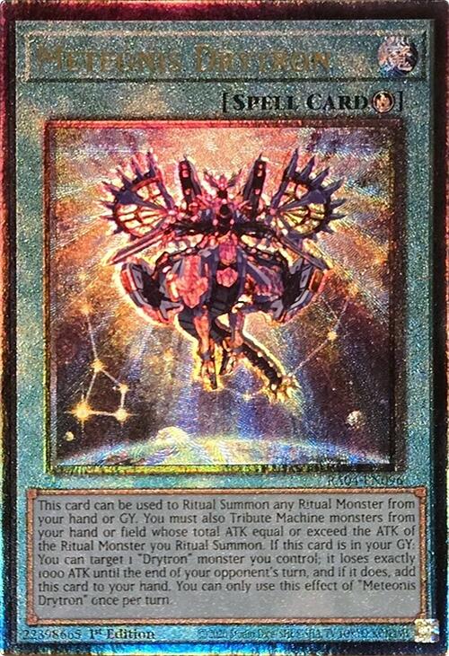Meteonis Drytron [RA04-EN096] Prismatic Ultimate Rare | Exor Games Truro