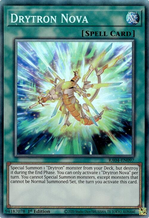 Drytron Nova [RA04-EN097] Prismatic Collector's Rare | Exor Games Truro