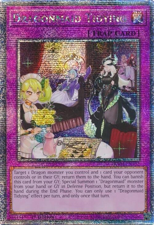 Dragonmaid Tidying [RA04-EN102] Quarter Century Secret Rare | Exor Games Truro