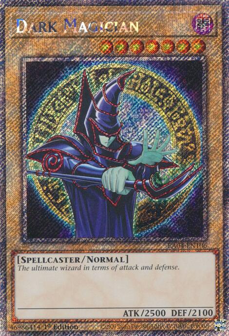 Dark Magician (9th Art) [RA04-EN106] Platinum Secret Rare | Exor Games Truro