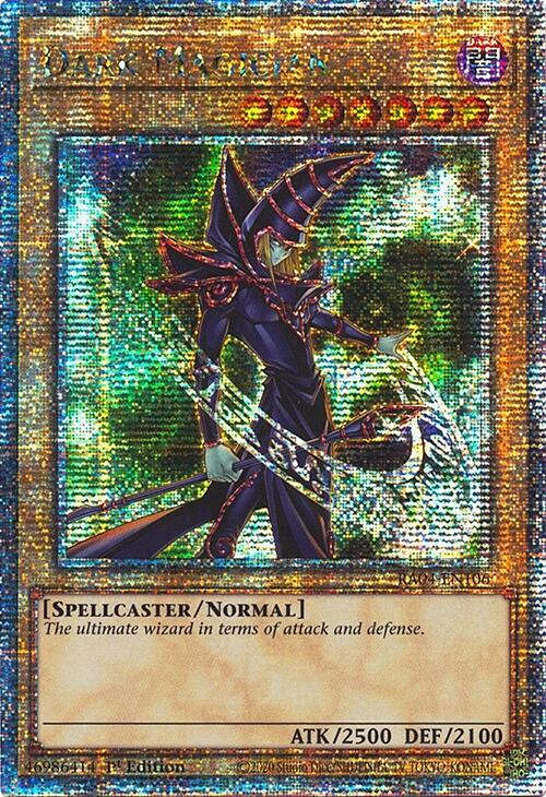 Dark Magician (6th Art) [RA04-EN106] Quarter Century Secret Rare | Exor Games Truro