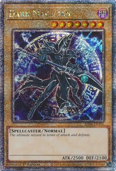 Dark Magician (7th Art) [RA04-EN106] Quarter Century Secret Rare | Exor Games Truro