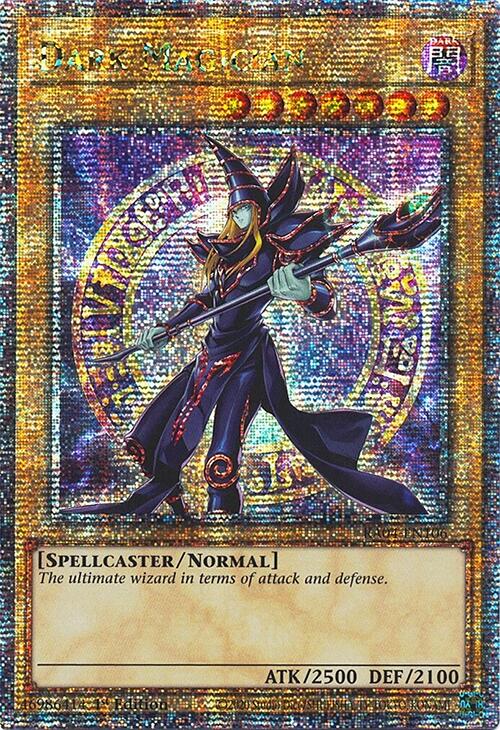Dark Magician (8th Art) [RA04-EN106] Quarter Century Secret Rare | Exor Games Truro