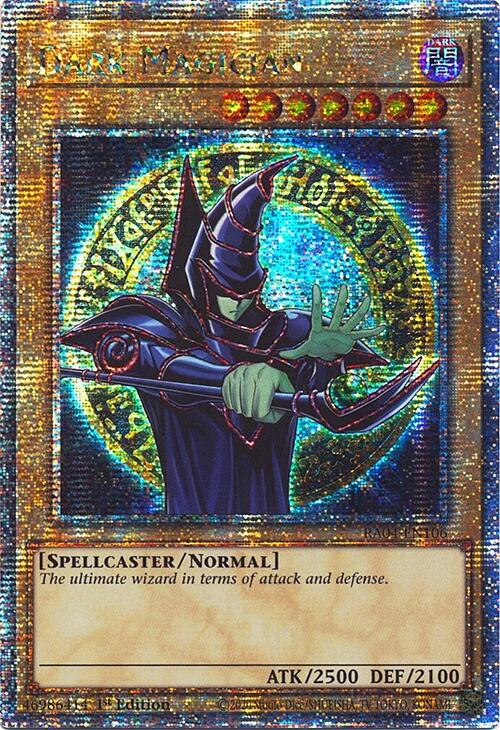 Dark Magician (9th Art) [RA04-EN106] Quarter Century Secret Rare | Exor Games Truro