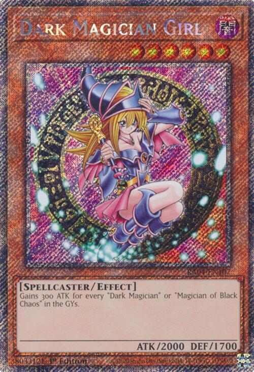 Dark Magician Girl (3rd Art) [RA04-EN107] Platinum Secret Rare | Exor Games Truro