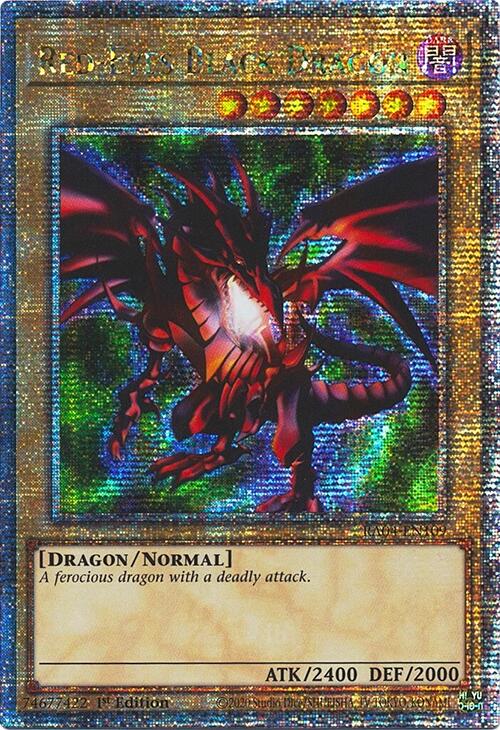 Red-Eyes Black Dragon (4th Art) [RA04-EN109] Quarter Century Secret Rare | Exor Games Truro