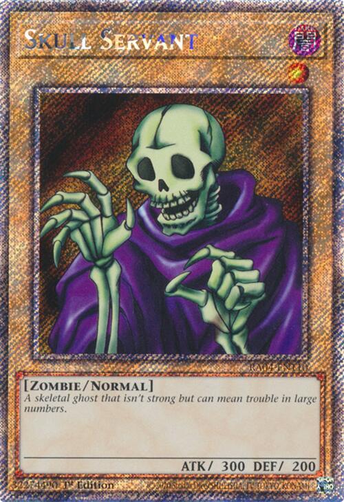 Skull Servant [RA04-EN110] Platinum Secret Rare | Exor Games Truro