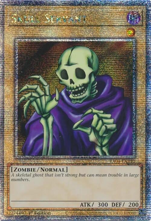 Skull Servant [RA04-EN110] Quarter Century Secret Rare | Exor Games Truro