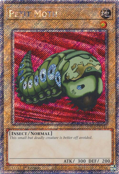 Petit Moth [RA04-EN111] Platinum Secret Rare | Exor Games Truro