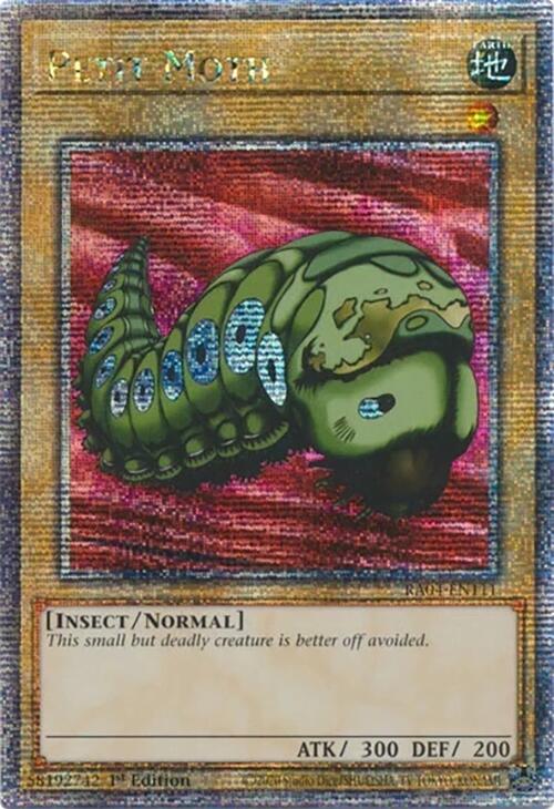 Petit Moth [RA04-EN111] Quarter Century Secret Rare | Exor Games Truro
