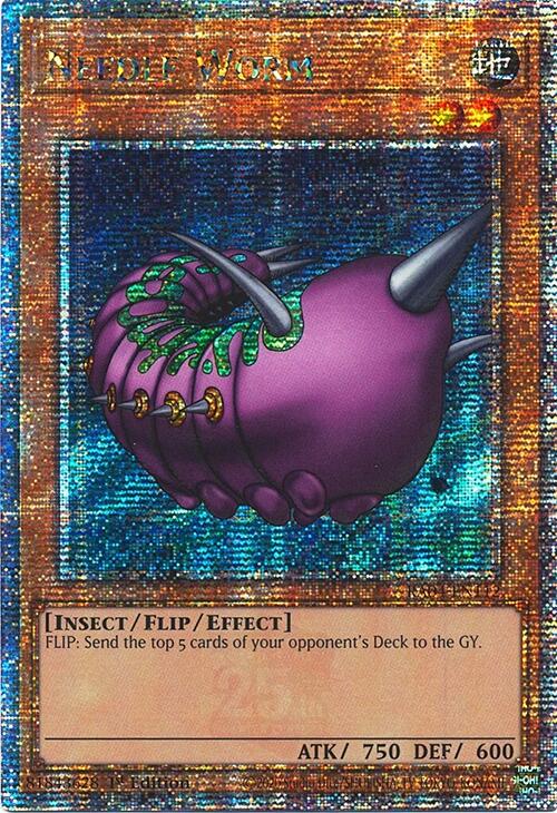 Needle Worm [RA04-EN112] Quarter Century Secret Rare | Exor Games Truro