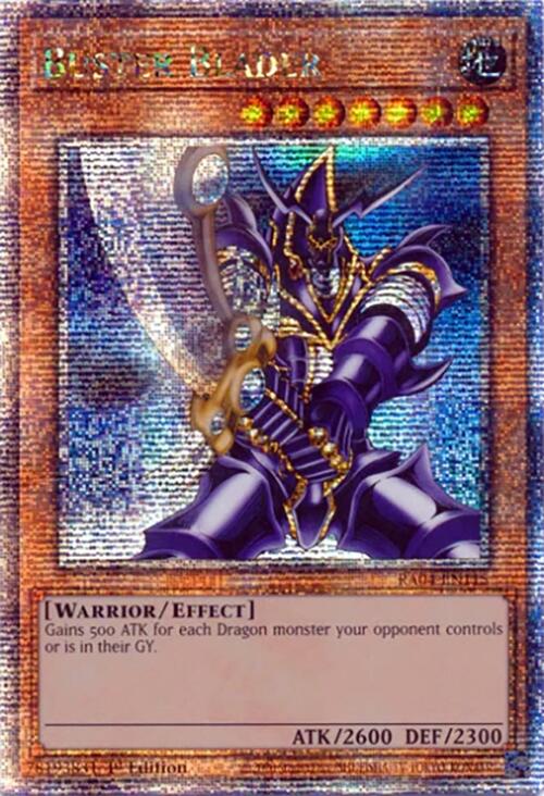 Buster Blader [RA04-EN115] Quarter Century Secret Rare | Exor Games Truro