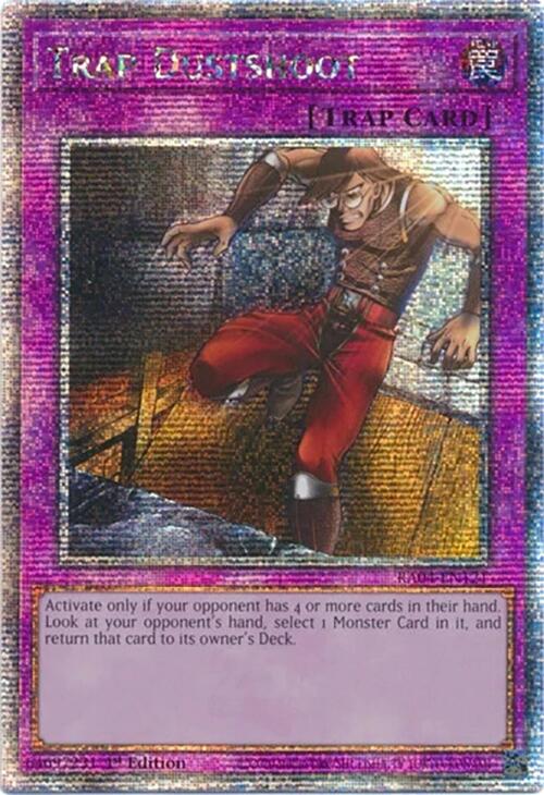 Trap Dustshoot [RA04-EN121] Quarter Century Secret Rare | Exor Games Truro