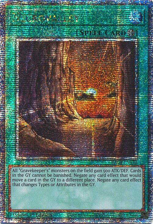 Necrovalley [RA04-EN122] Quarter Century Secret Rare | Exor Games Truro