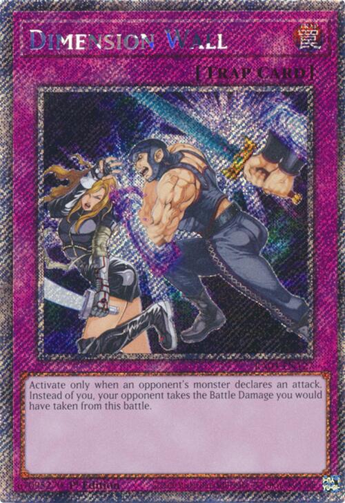 Dimension Wall [RA04-EN127] Platinum Secret Rare | Exor Games Truro