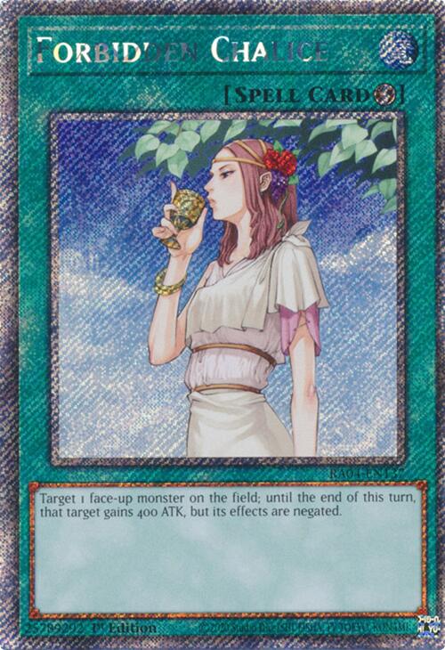 Forbidden Chalice [RA04-EN137] Platinum Secret Rare | Exor Games Truro
