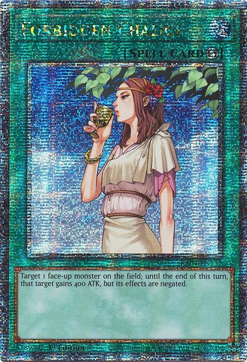 Forbidden Chalice [RA04-EN137] Quarter Century Secret Rare | Exor Games Truro