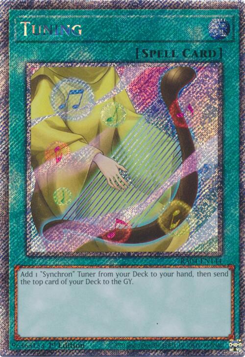Tuning [RA04-EN144] Platinum Secret Rare | Exor Games Truro