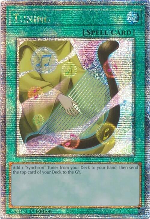 Tuning [RA04-EN144] Quarter Century Secret Rare | Exor Games Truro
