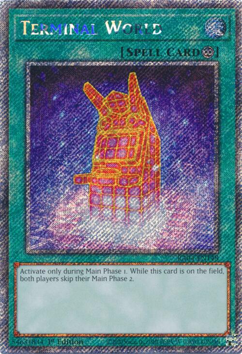Terminal World [RA04-EN148] Platinum Secret Rare | Exor Games Truro