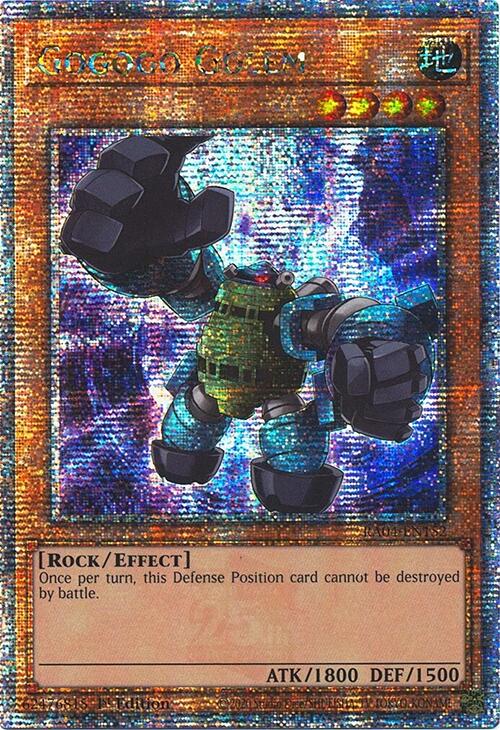 Gogogo Golem [RA04-EN152] Quarter Century Secret Rare | Exor Games Truro