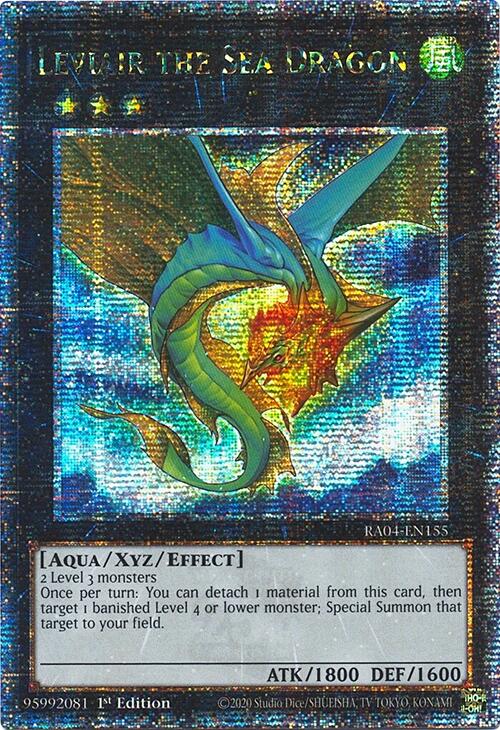 Leviair the Sea Dragon [RA04-EN155] Quarter Century Secret Rare | Exor Games Truro