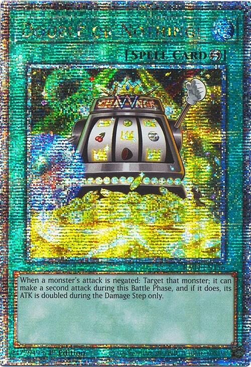 Double or Nothing! [RA04-EN156] Quarter Century Secret Rare | Exor Games Truro