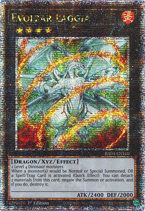 Evolzar Laggia [RA04-EN160] Quarter Century Secret Rare | Exor Games Truro