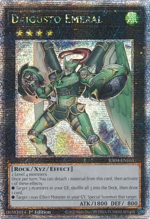 Daigusto Emeral [RA04-EN163] Quarter Century Secret Rare | Exor Games Truro
