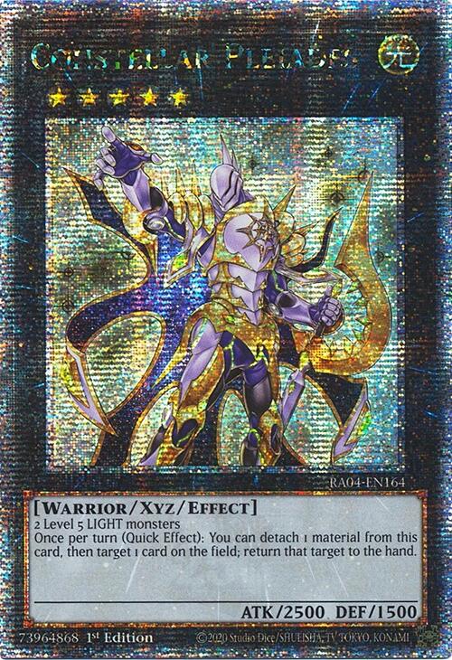 Constellar Pleiades [RA04-EN164] Quarter Century Secret Rare | Exor Games Truro