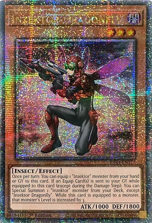 Inzektor Dragonfly [RA04-EN172] Quarter Century Secret Rare | Exor Games Truro