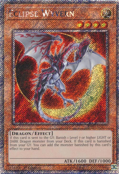 Eclipse Wyvern [RA04-EN177] Platinum Secret Rare | Exor Games Truro