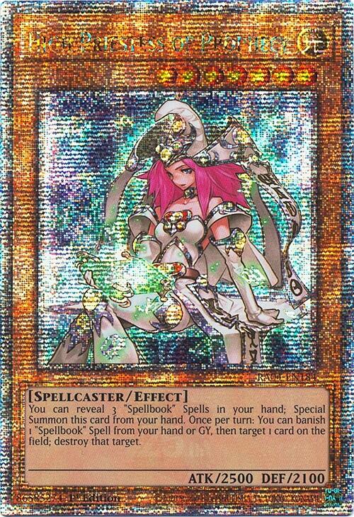 High Priestess of Prophecy [RA04-EN184] Quarter Century Secret Rare | Exor Games Truro