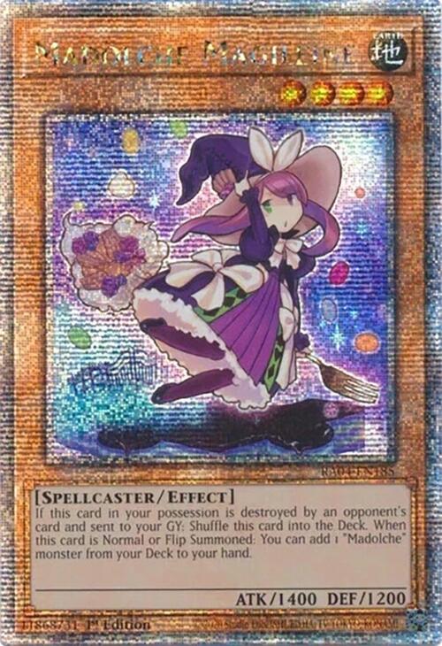 Madolche Magileine [RA04-EN185] Quarter Century Secret Rare | Exor Games Truro