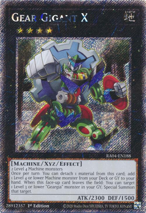 Gear Gigant X [RA04-EN188] Platinum Secret Rare | Exor Games Truro