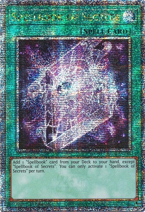 Spellbook of Secrets [RA04-EN189] Quarter Century Secret Rare | Exor Games Truro