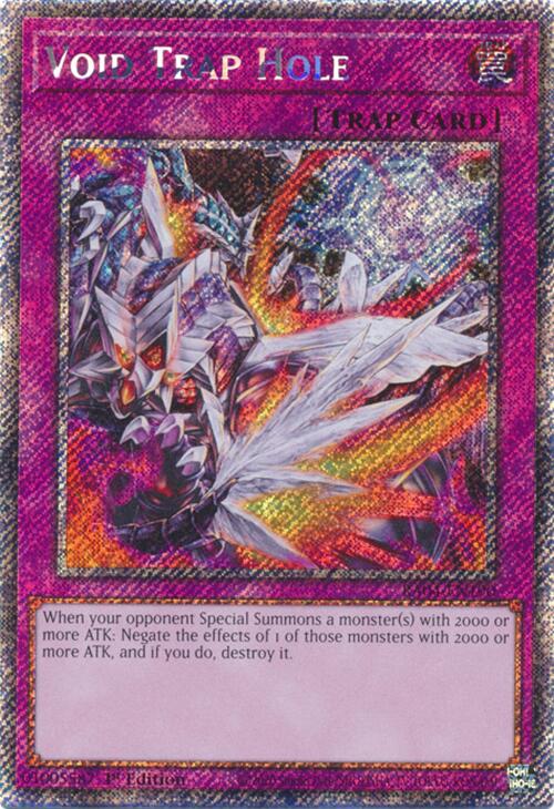 Void Trap Hole [RA04-EN190] Platinum Secret Rare | Exor Games Truro