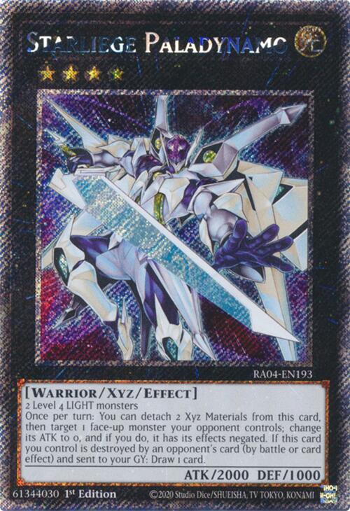 Starliege Paladynamo [RA04-EN193] Platinum Secret Rare | Exor Games Truro