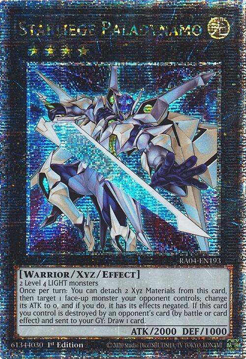 Starliege Paladynamo [RA04-EN193] Quarter Century Secret Rare | Exor Games Truro