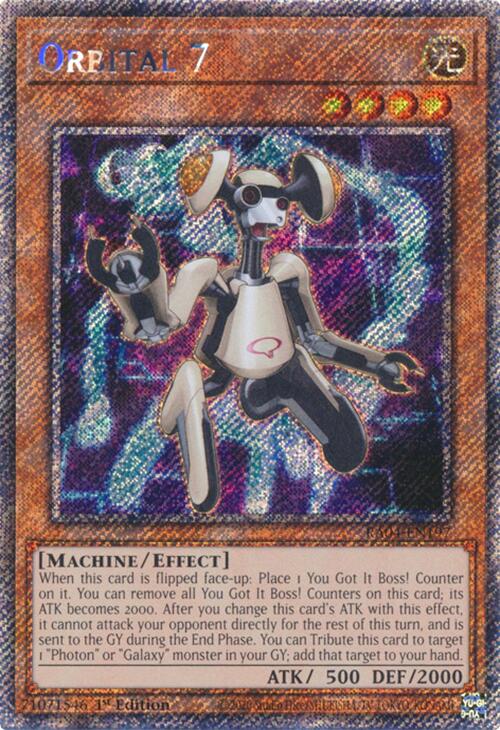 Orbital 7 [RA04-EN197] Platinum Secret Rare | Exor Games Truro