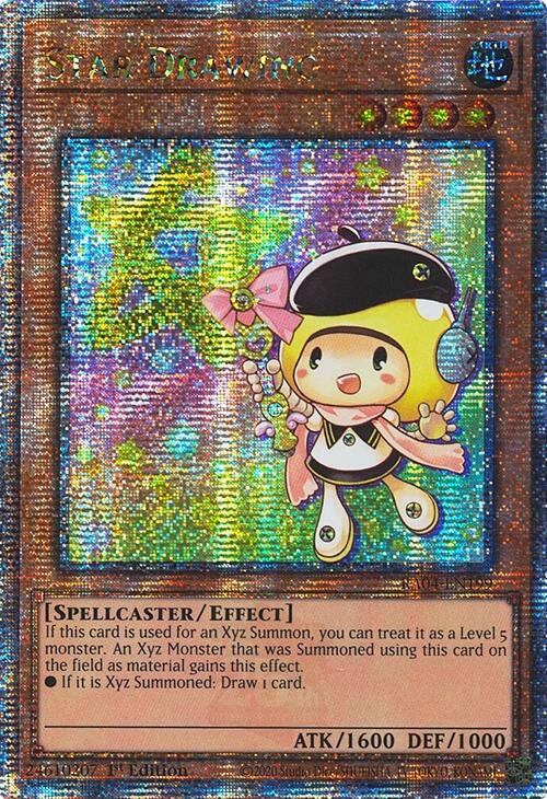 Star Drawing [RA04-EN199] Quarter Century Secret Rare | Exor Games Truro
