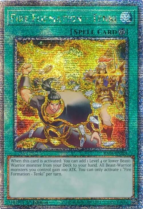 Fire Formation - Tenki [RA04-EN201] Quarter Century Secret Rare | Exor Games Truro